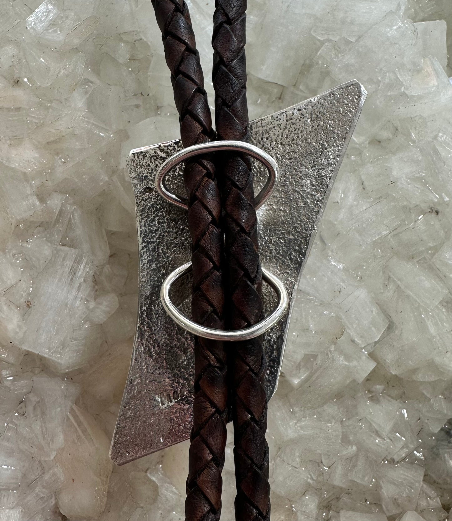 White Buffalo Bolo Tie