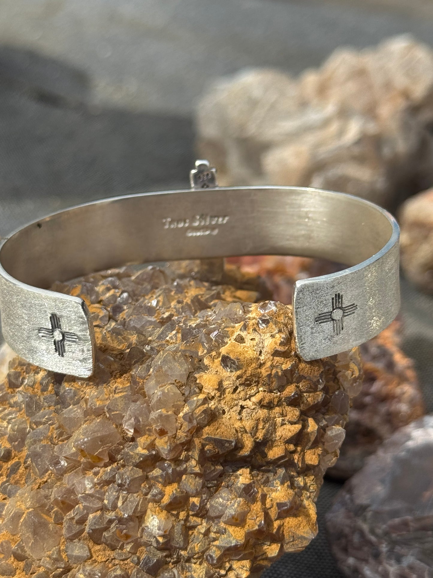 Turquoise Zia Symbol Bracelet