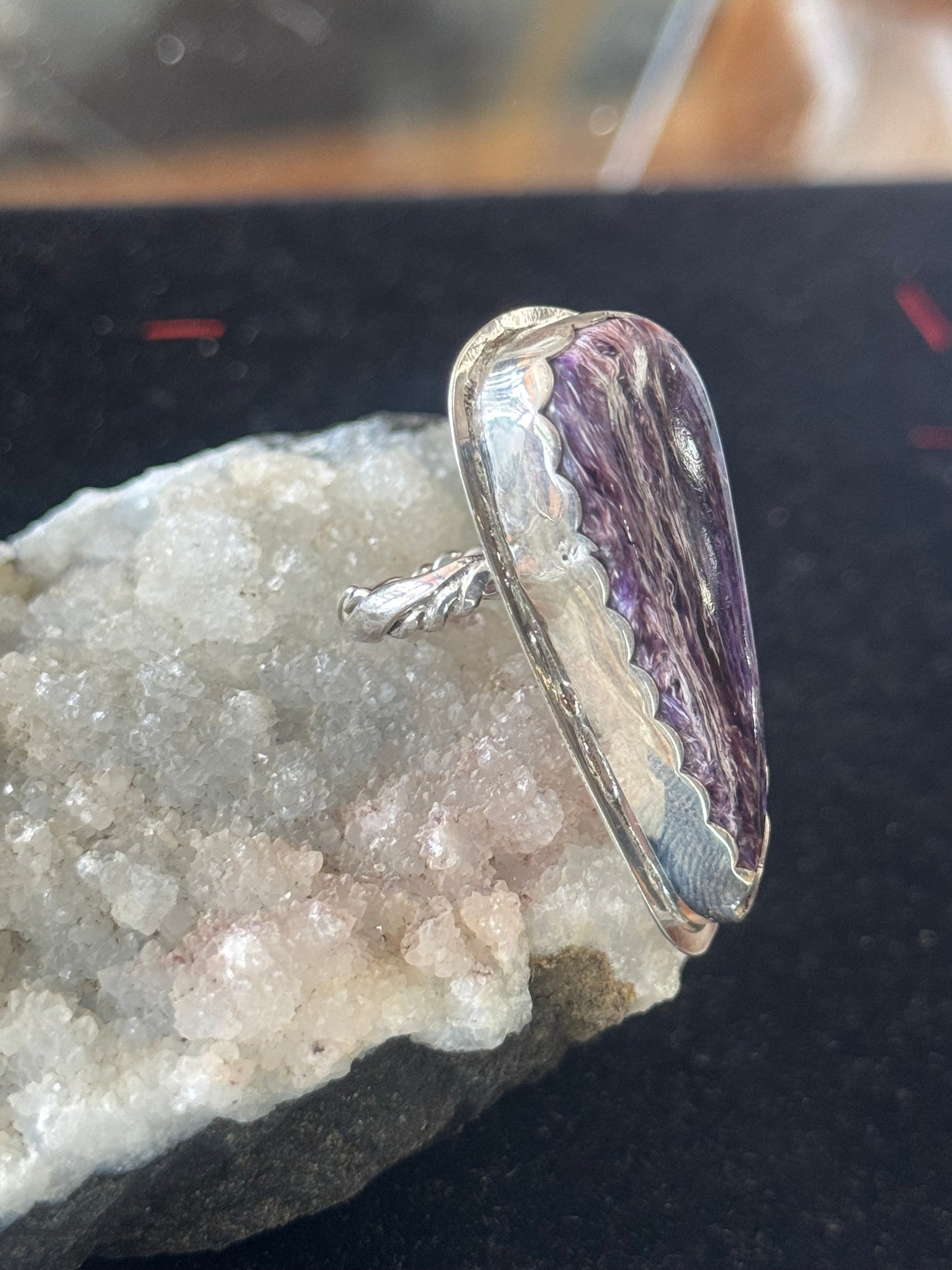 Charoite Ring