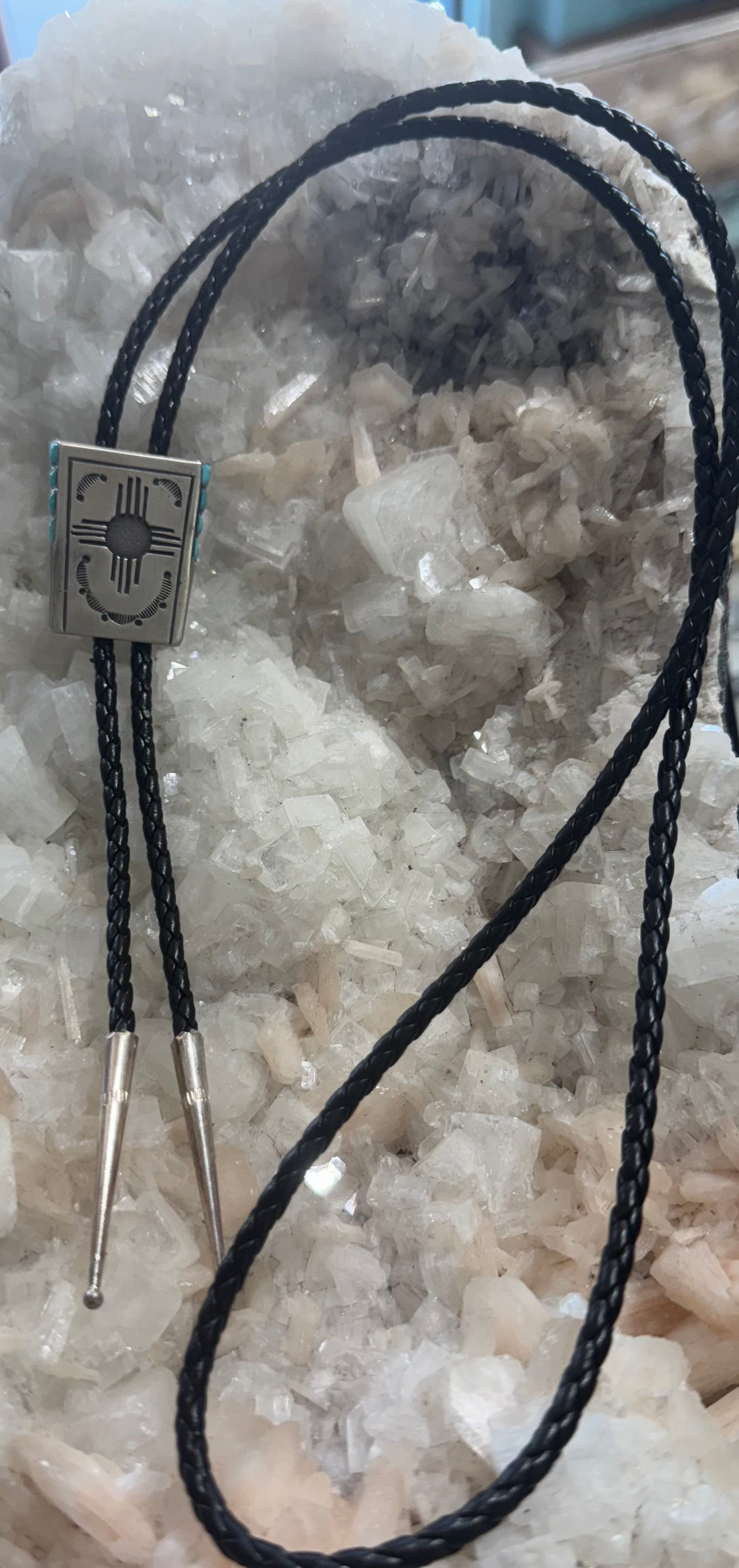 Zia Symbol with Turquoise