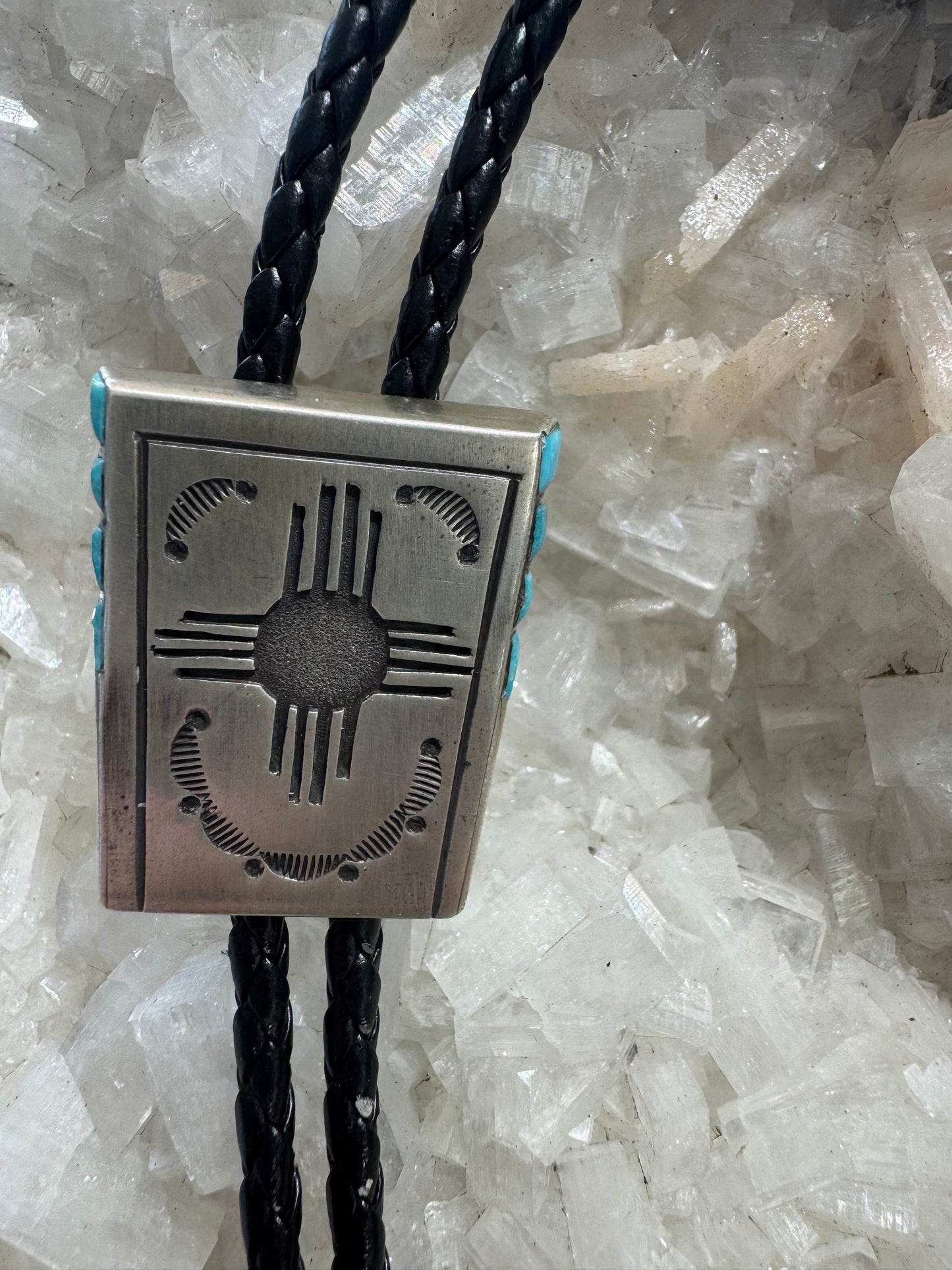 Zia Symbol with Turquoise