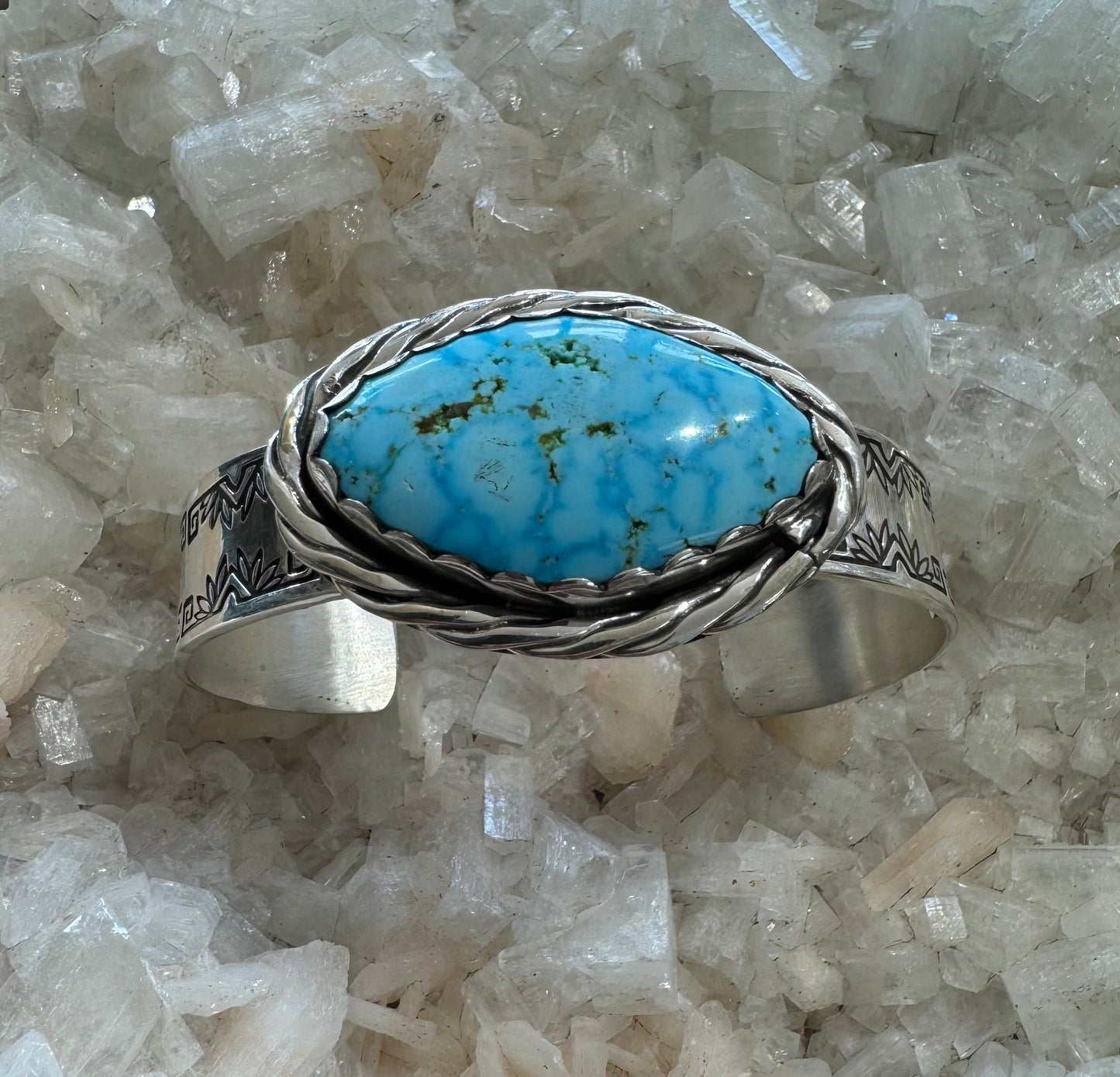 Kingman Red Webb Turquoise