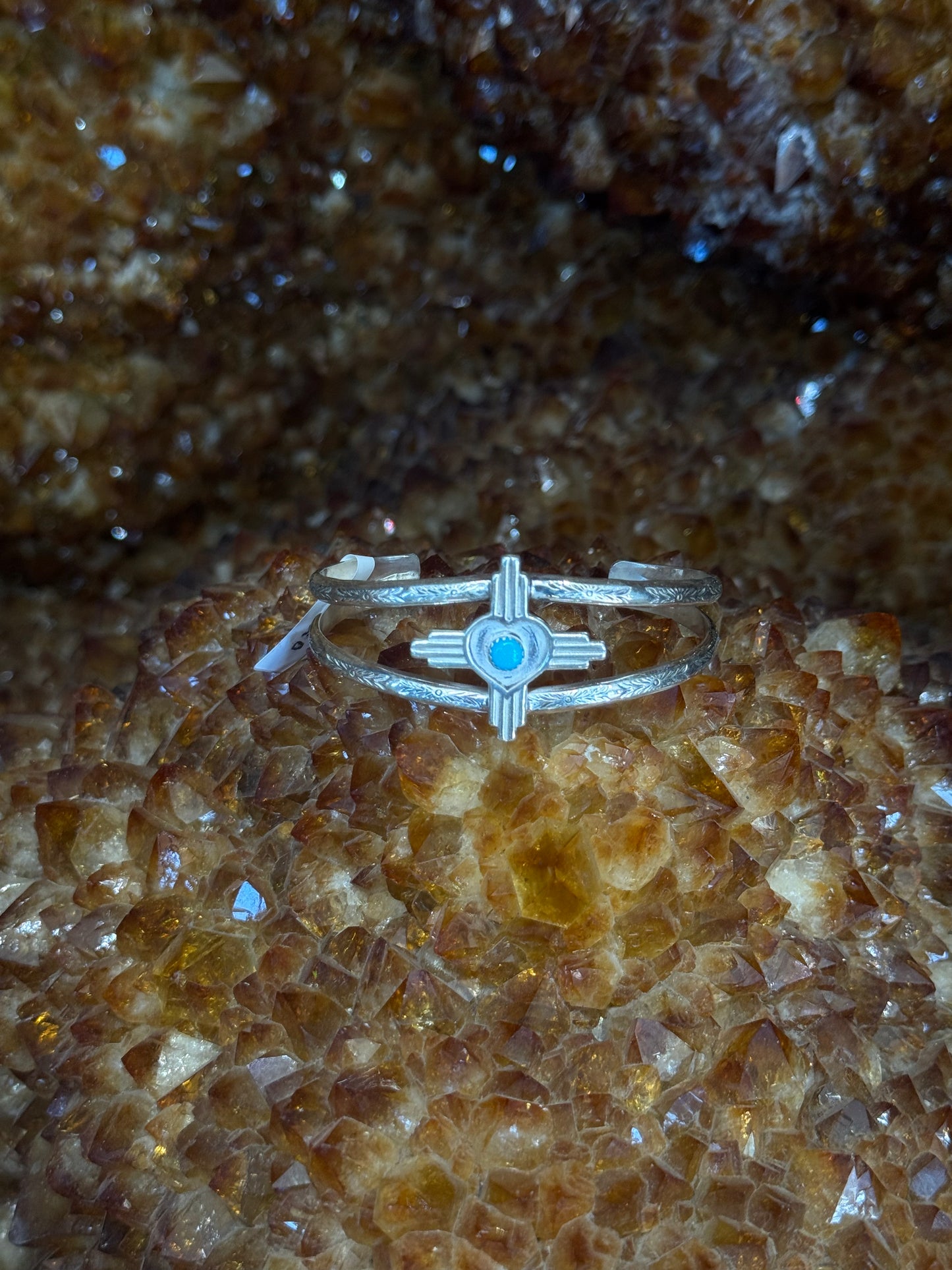 Turquoise Zia Bracelet
