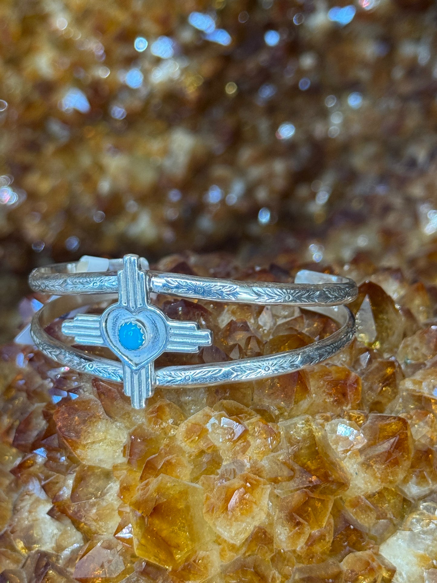 Turquoise Zia Bracelet