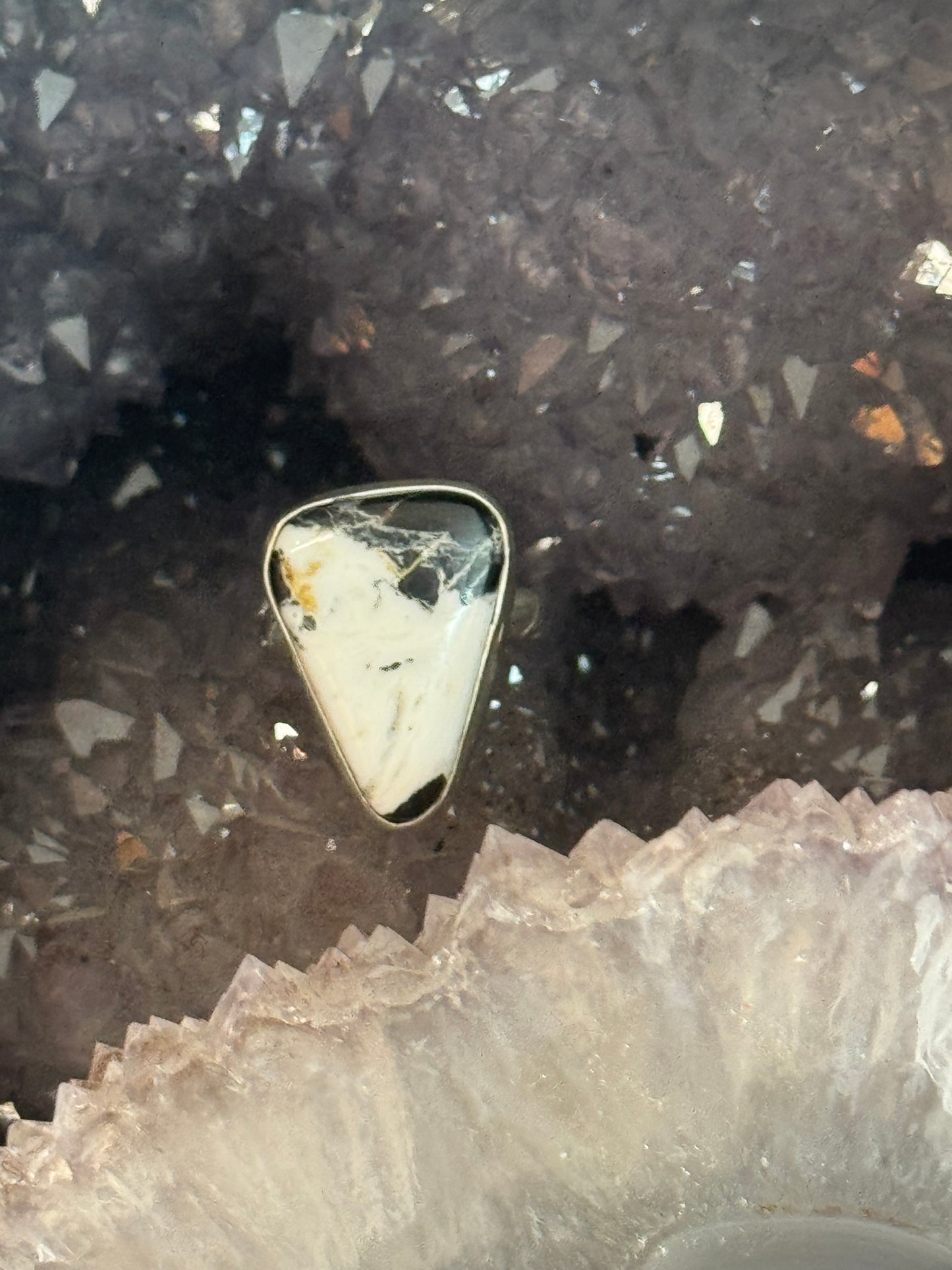 White Buffalo Ring