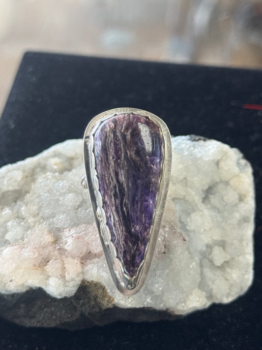 Charoite Ring