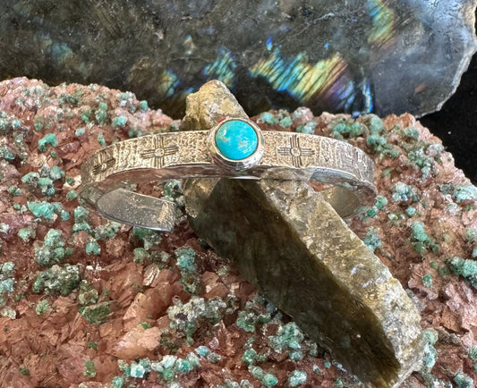 Tufa cast with Turquoise