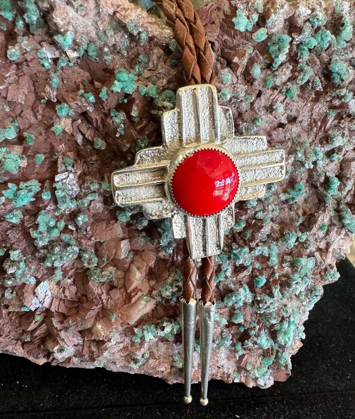 Tufa cast Zia Bolo Tie