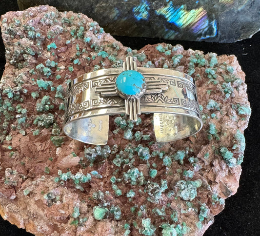 Zia Bracelet with Turquoise