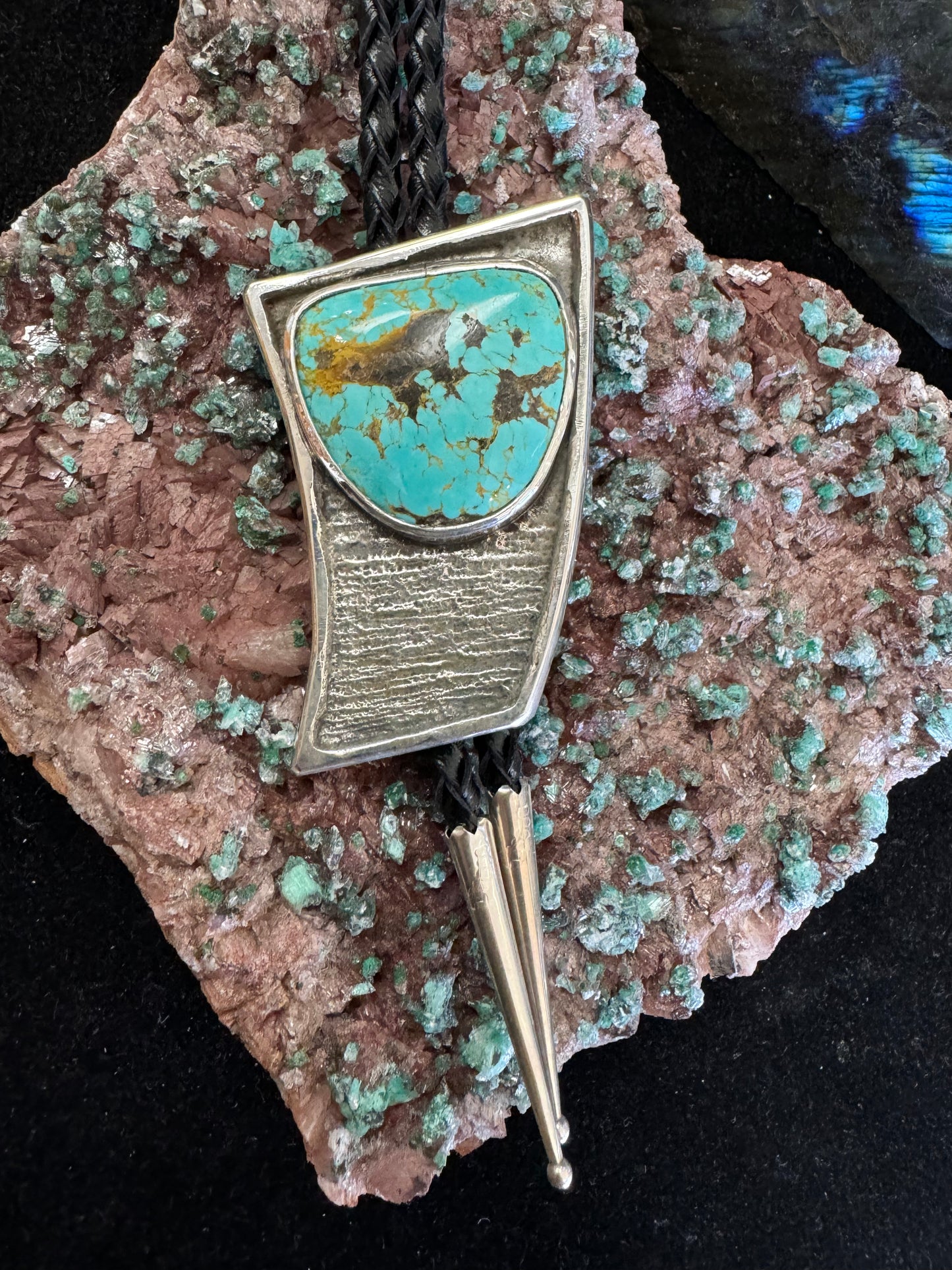 Turquoise bolo Tie