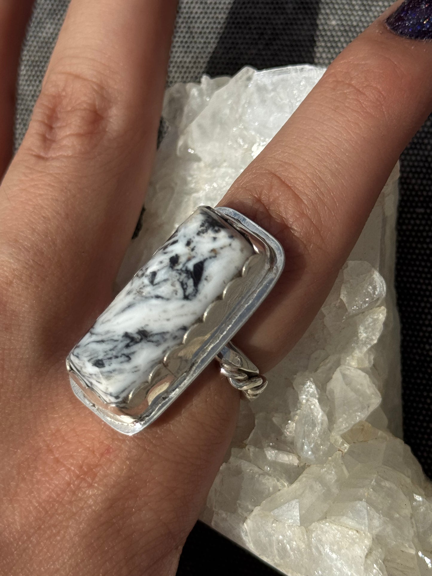 White Buffalo Ring